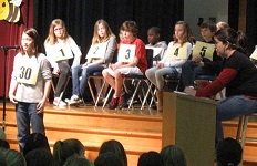 Elementary school spelling bee December 2011