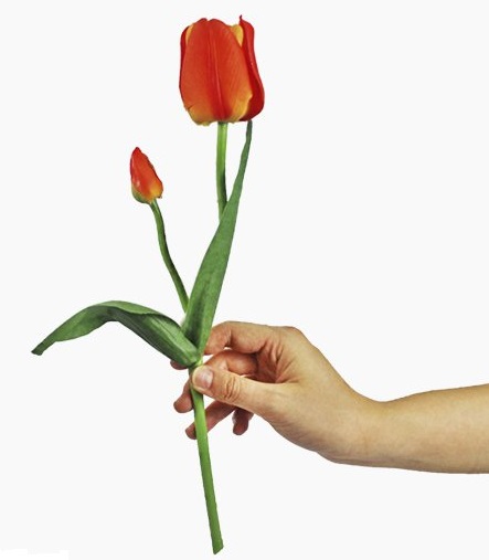 sht 524 573 galho tulipa artificial laranja 2461